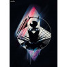 Poster métallique DC Comics, Batman - Gotham Protectors Full Moon, Édition Limitée
