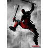 Metal poster Marvel - Dark Edition Deadpool, Limited Edition