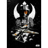 Metal poster Star Wars - Pilots X-Wing, Limited Edition