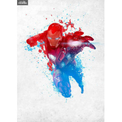 Poster métallique Marvel,...