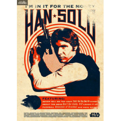 Poster métallique Star Wars...