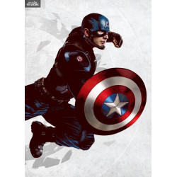 Poster métallique Marvel,...