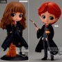 Harry Potter - Hermione and Crookshanks or Ron and Scabbers figure, Q Posket