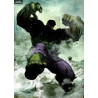 Poster métallique Marvel - Dark Edition Hulk, Édition Limitée