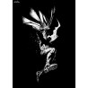 Poster métallique DC Comics - Dark Edition Batman, Édition Limitée