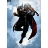 Poster métallique Marvel - Dark Edition Thor, Édition Limitée