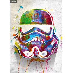Poster métallique Star Wars...