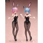 Re:ZERO Starting Life in Another World - Figurine Ram ou Rem, Bunny Ver. 2nd