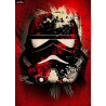 Poster métallique Star Wars - Masked Troopers Splatter, Édition Limitée