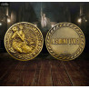 Resident Evil 2 - Unicorn, Lion or Maiden medallion replica