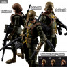 Mobile Suit Gundam - Principality of Zeon Army Soldier 01, 02, 03 or Pack + bonus figure, G.M.G