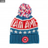 Cap Marvel Knitted Logo Captain America
