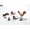 Godzilla 2 : Roi des monstres - Pack 6 figurines Gekizou Series 9