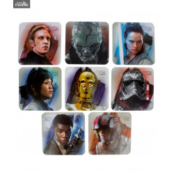 Star Wars VIII coasters set...