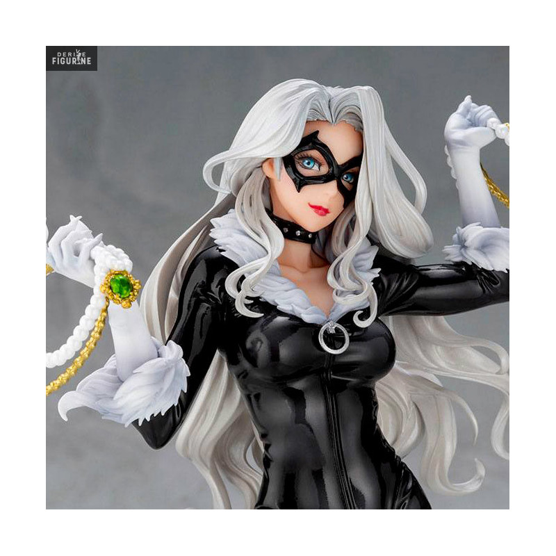 black cat figurine marvel