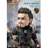 Marvel Avengers - Figurine Tony Stark Nano Suit IW ou Bro Thor Endgame, Beast Kingdom Exclusive, Egg Attack