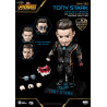 Marvel Avengers - Figurine Tony Stark Nano Suit IW ou Bro Thor Endgame, Beast Kingdom Exclusive, Egg Attack
