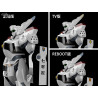 Mobile Police Patlabor - Figurine AV-98 Ingram, Plastic Model Kit Moderoid