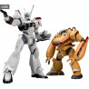 Mobile Police Patlabor - Pack 2 figures AV-98 Ingram & HL-97 Bulldog, Plastic Model Kit Moderoid