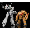 Mobile Police Patlabor - Pack 2 figures AV-98 Ingram & HL-97 Bulldog, Plastic Model Kit Moderoid