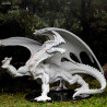 Pathfinder Battles - Gargantuan figure to paint Dragon White or Green, Deep Cuts