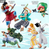 One Piece - Figurine Chopper, Luffy, Zoro, Usopp, Sanji ou Brook, FiguartsZERO
