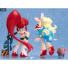 Tengen Toppa Gurren Lagann - Figurines Yoko et Nia avec Boota, version PSG Arrange
