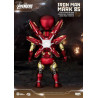 Marvel, Avengers Endgame - Figurine Iron Man Mark 85 Classique ou Damaged, Egg Attack