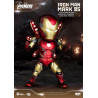 Marvel, Avengers Endgame - Figurine Iron Man Mark 85 Classique ou Damaged, Egg Attack