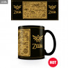 The Legend of Zelda - Mug effet thermique Map
