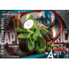 PRE ORDR - Marvel - Sound and light figure Black Panther, Star Lord, Captain America or Loki, CosRider