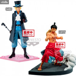 Figure Luffy Log File Selection Worst Generation Vol 1 Or Sabo Magazine Special Episode Vol 3 One Piece Banpresto