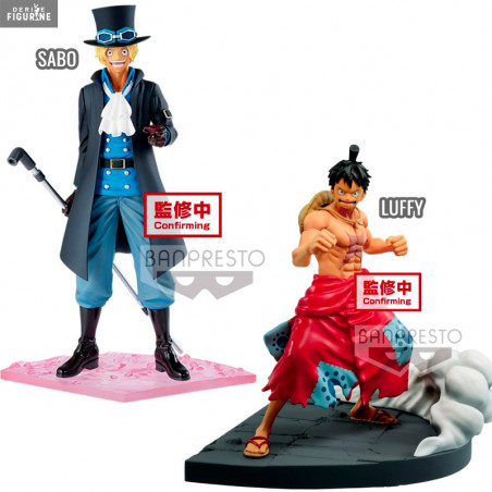 Figure Luffy Log File Selection Worst Generation Vol 1 Or Sabo Magazine Special Episode Vol 3 One Piece Banpresto