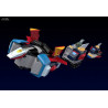 Figure Space Warrior Baldios, Moderoid Plastic Model Kit