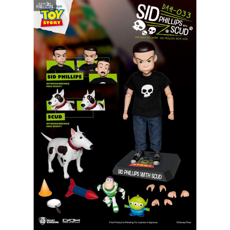 Andy Davis or Sid Phillips & Scud figure, Dynamic 8ction Heroes