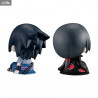 Naruto Shippuden - Pack Itachi & Sasuke Uchiha figures, With Gift Look Up