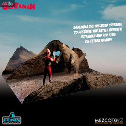 Figures Ultraman & Red King...