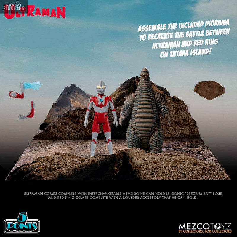 Figurines Ultraman & Red...