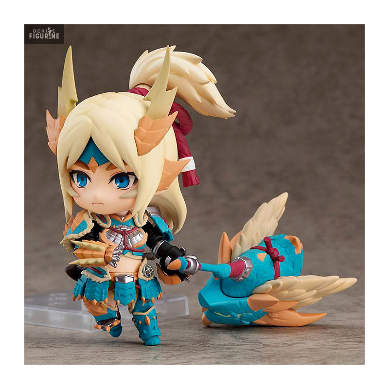 Monster Hunter World Iceborne - Hunter Female Zinogre Alpha Armor DX figure, Nendoroid