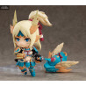 Monster Hunter World Iceborne - Hunter Female Zinogre Alpha Armor DX figure, Nendoroid