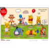 Disney - Pack 8 figures Winnie the Pooh, Mini Egg Attack