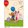 Disney - Pack 8 figures Winnie the Pooh, Mini Egg Attack