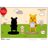 Disney - Pack 8 figures Winnie the Pooh, Mini Egg Attack