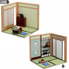 Nendoroid More - Décor pour figurines Japanese Life Playset 01 Dining (A) ou Playset 02 Guestroom (B)