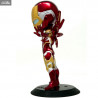 Marvel Avengers - Pack figures Iron Man A + B, Battle, Q Posket