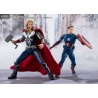 Marvel Avengers - Figure Iron Man Battle of New York, Thor, Hulk ou Captain America, Assemble, S.H. Figuarts