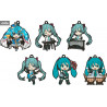 Character Vocal Series 01 - Pack 6 keychain, Nendoroid Plus Band together 03