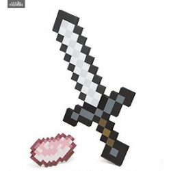 Iron sword and Pork Chop...