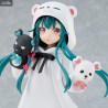 Kuma Kuma Kuma Bear - Figurine Yuna White Bear, Pop Up Parade