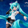 Vocaloid - Miku Hatsune figure Cat Ear Headphone